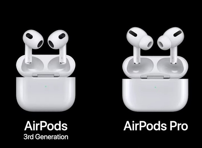 新型AirPods（第3世代）とAirPods Proを比較
