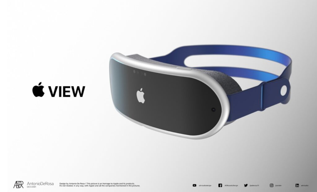 AppleのAR VRヘッドセット
