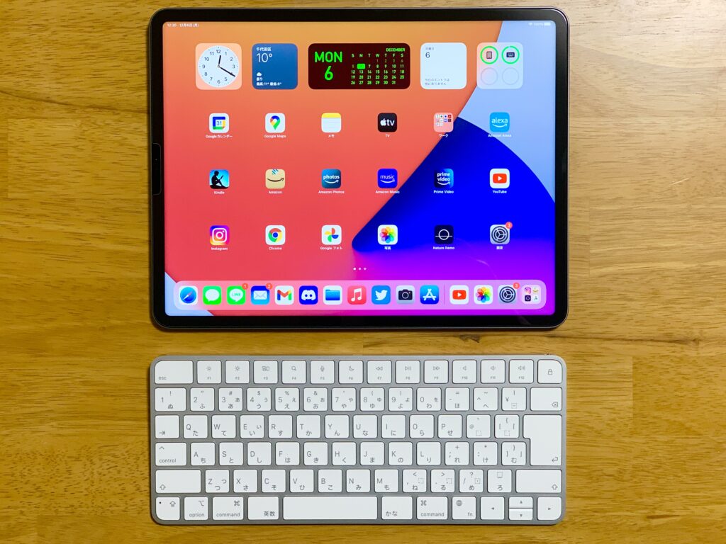 iPadとMagic Keyboard_デザイン