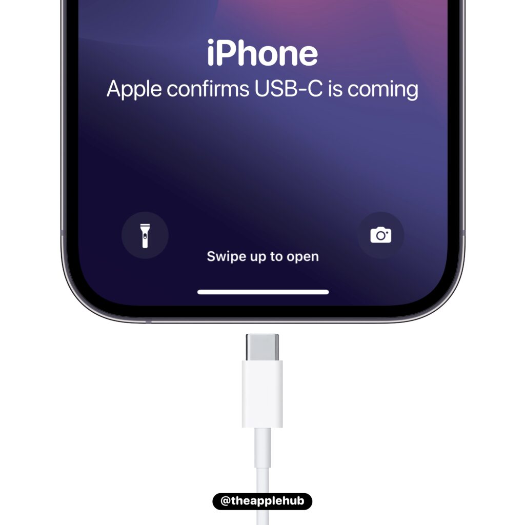 iPhone15の充電端子はUSB-C