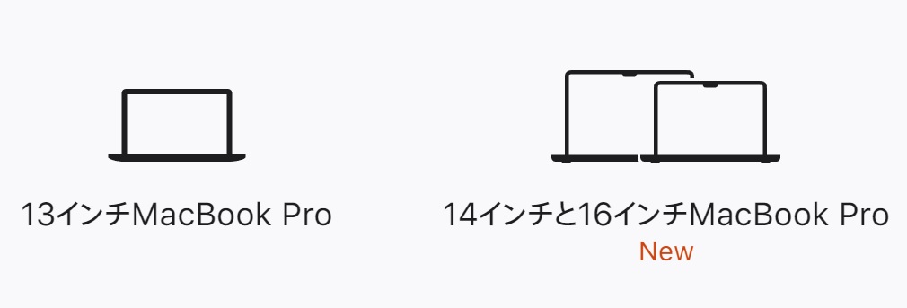 MacBookProシリーズ