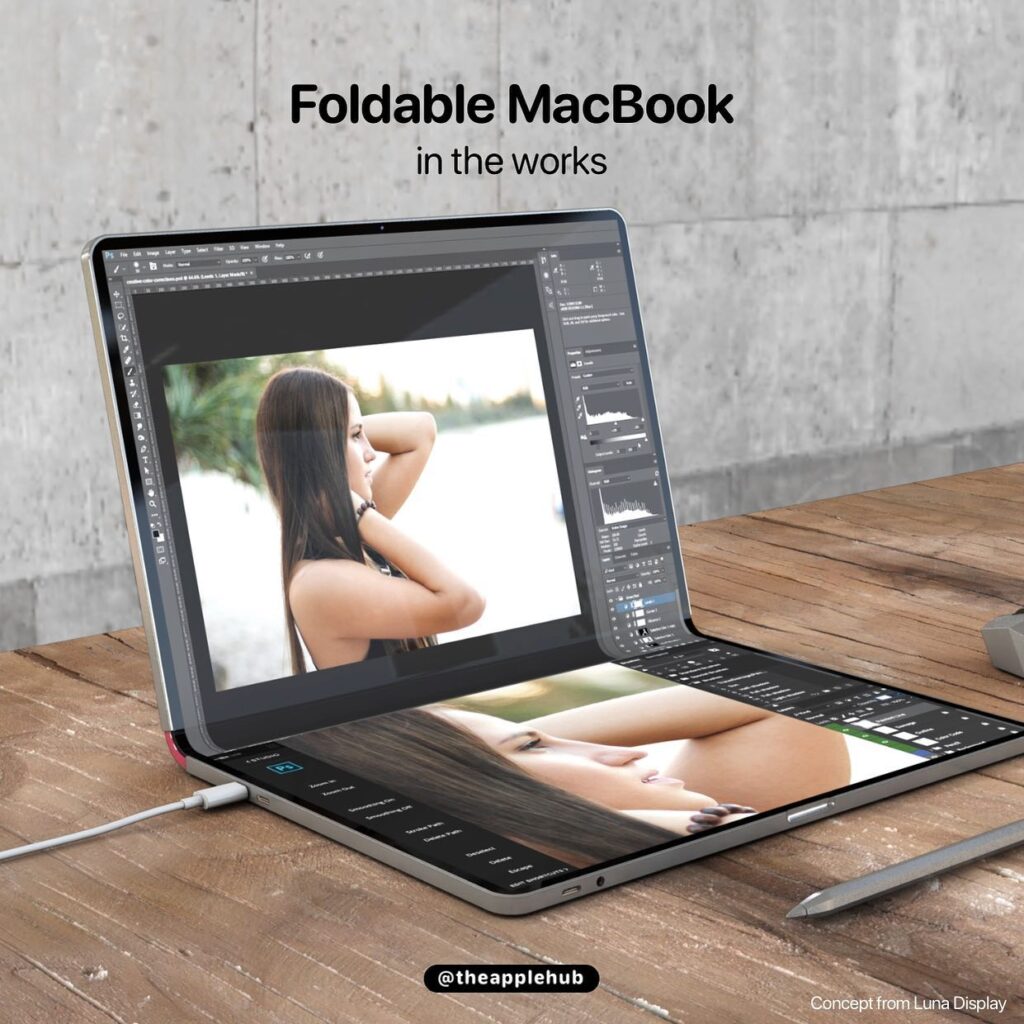 折りたたみMacBook Pro