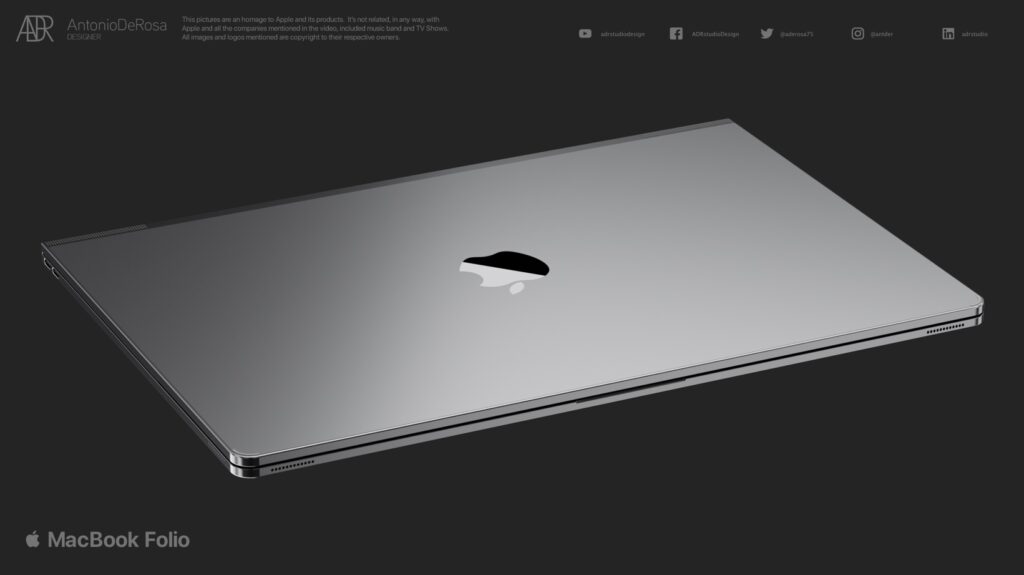 折畳MacBook_デザイン