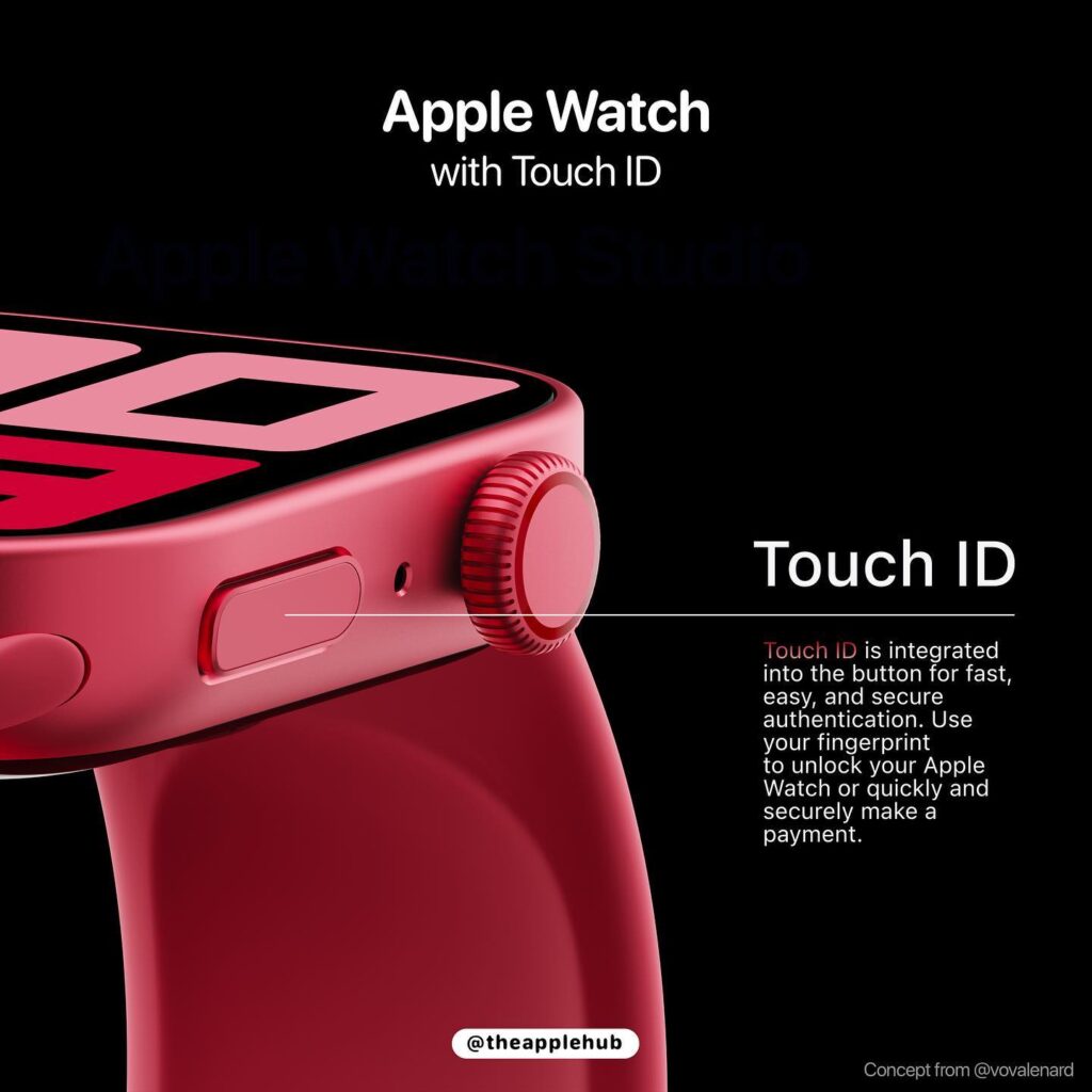 Apple Watch_Touch ID搭載