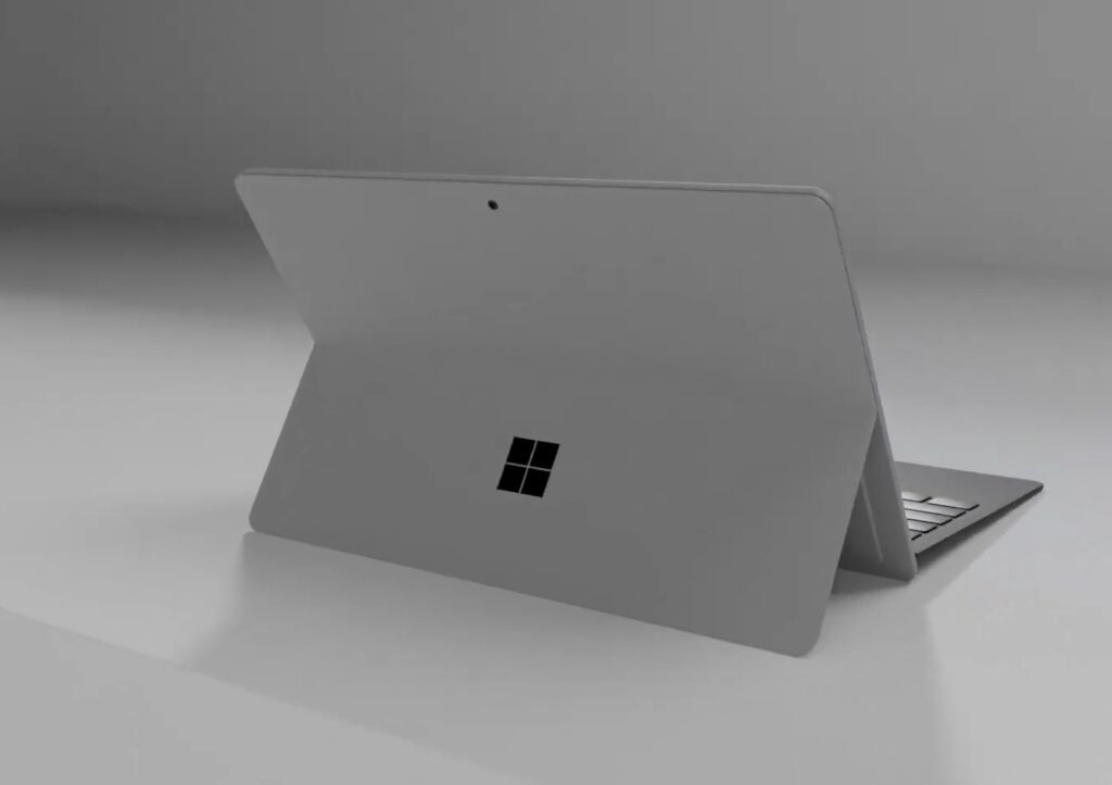Surface Pro 9_予想デザイン裏面