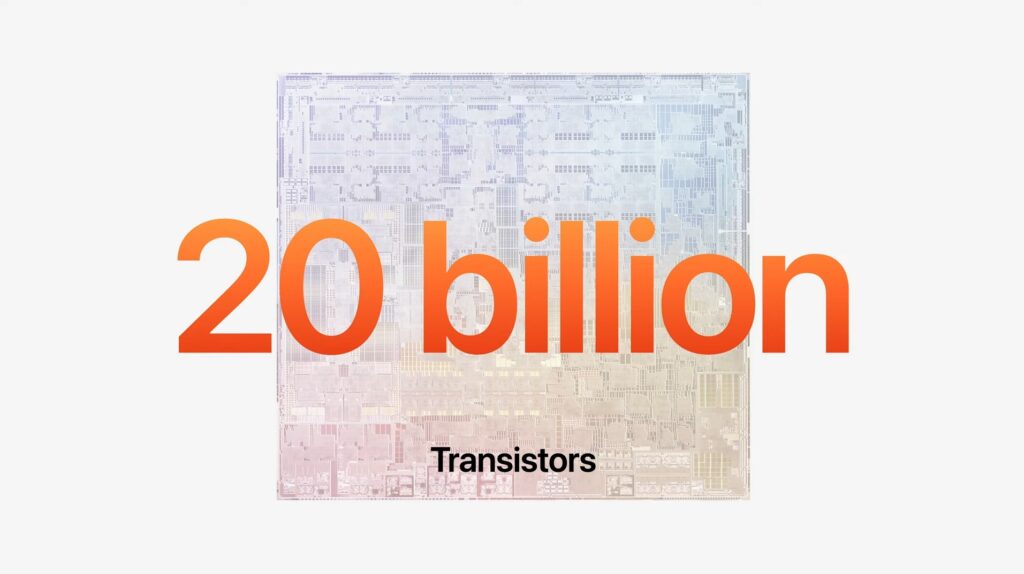 200億個のトランジスター構成