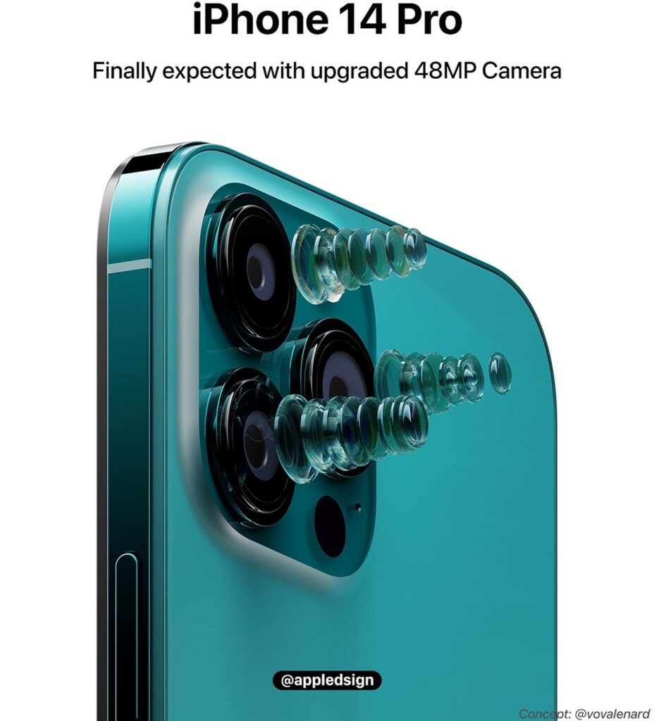 iPhone14のProは4800万画素カメラ
