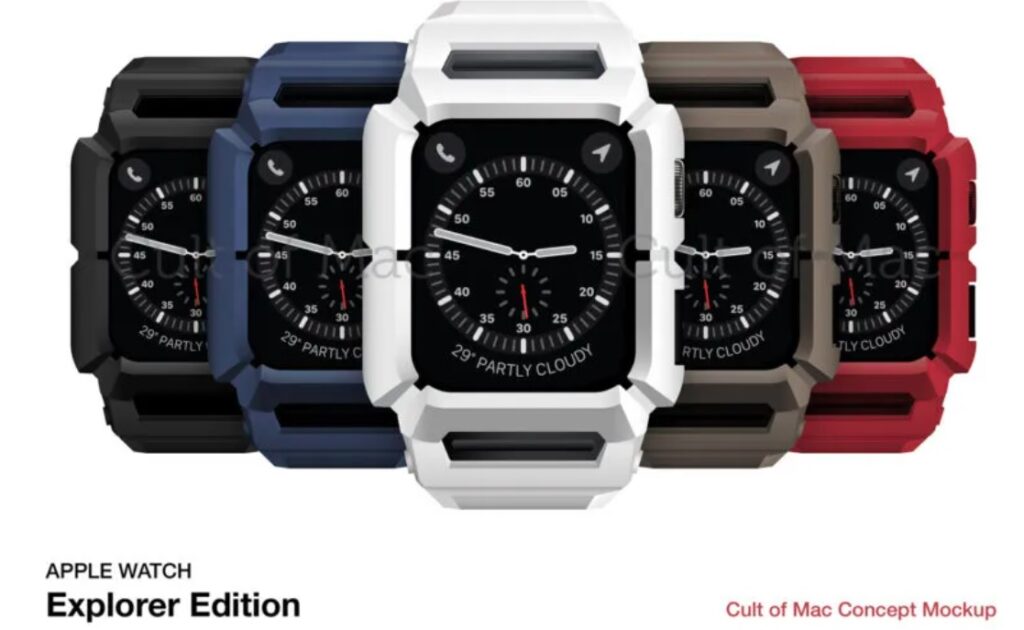 新型Apple WatchのExtreme Sportsデザイン