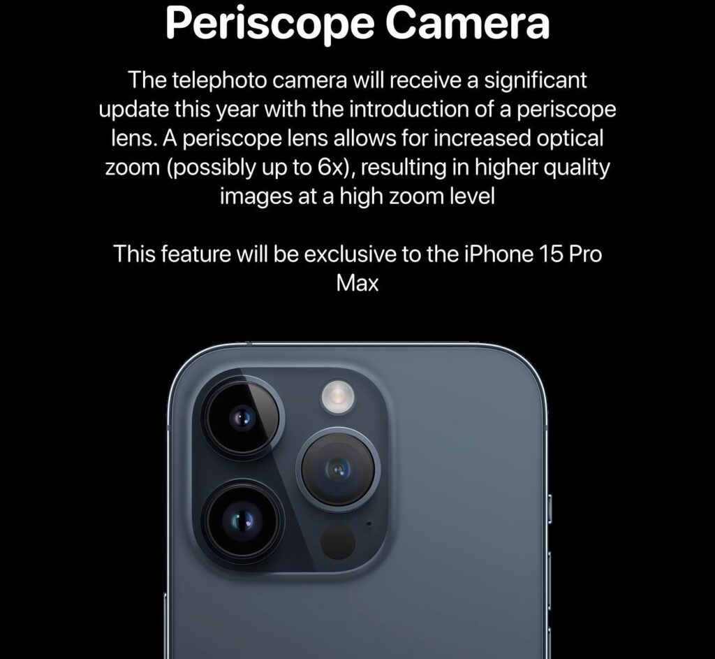 iPhone15カメラの進化