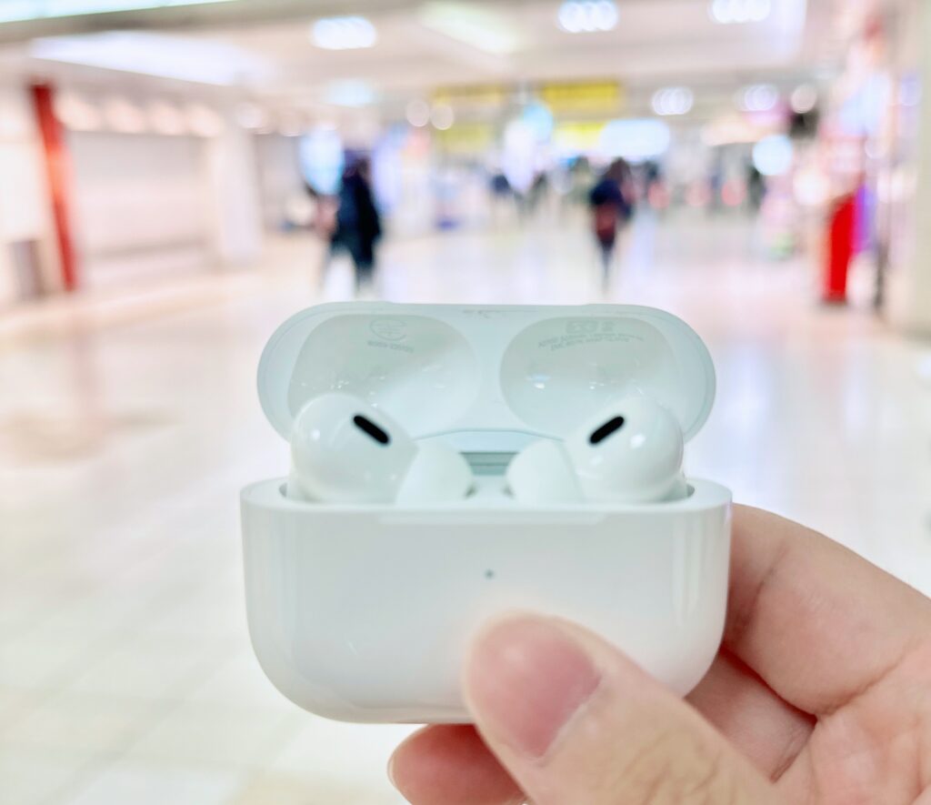 AirPods Pro 第2世代 駅の改札内