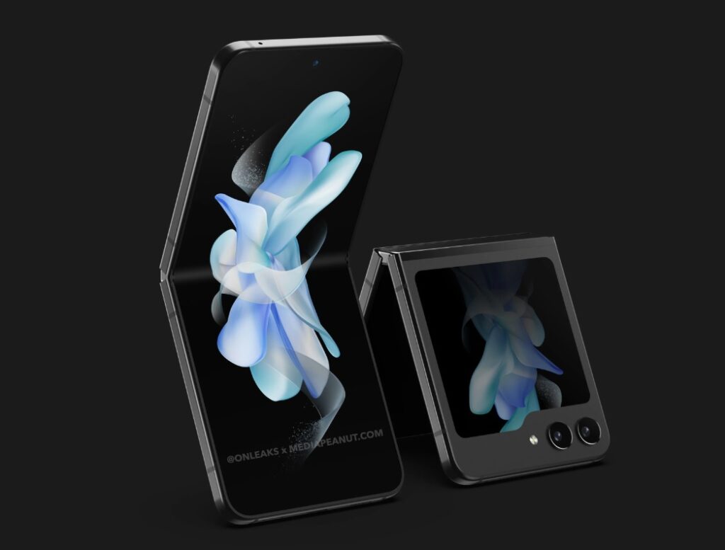 Galaxy Z Flip5 レタリング画像