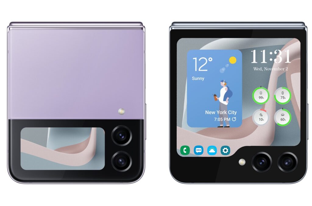 Galaxy Z Flip5のデザイン