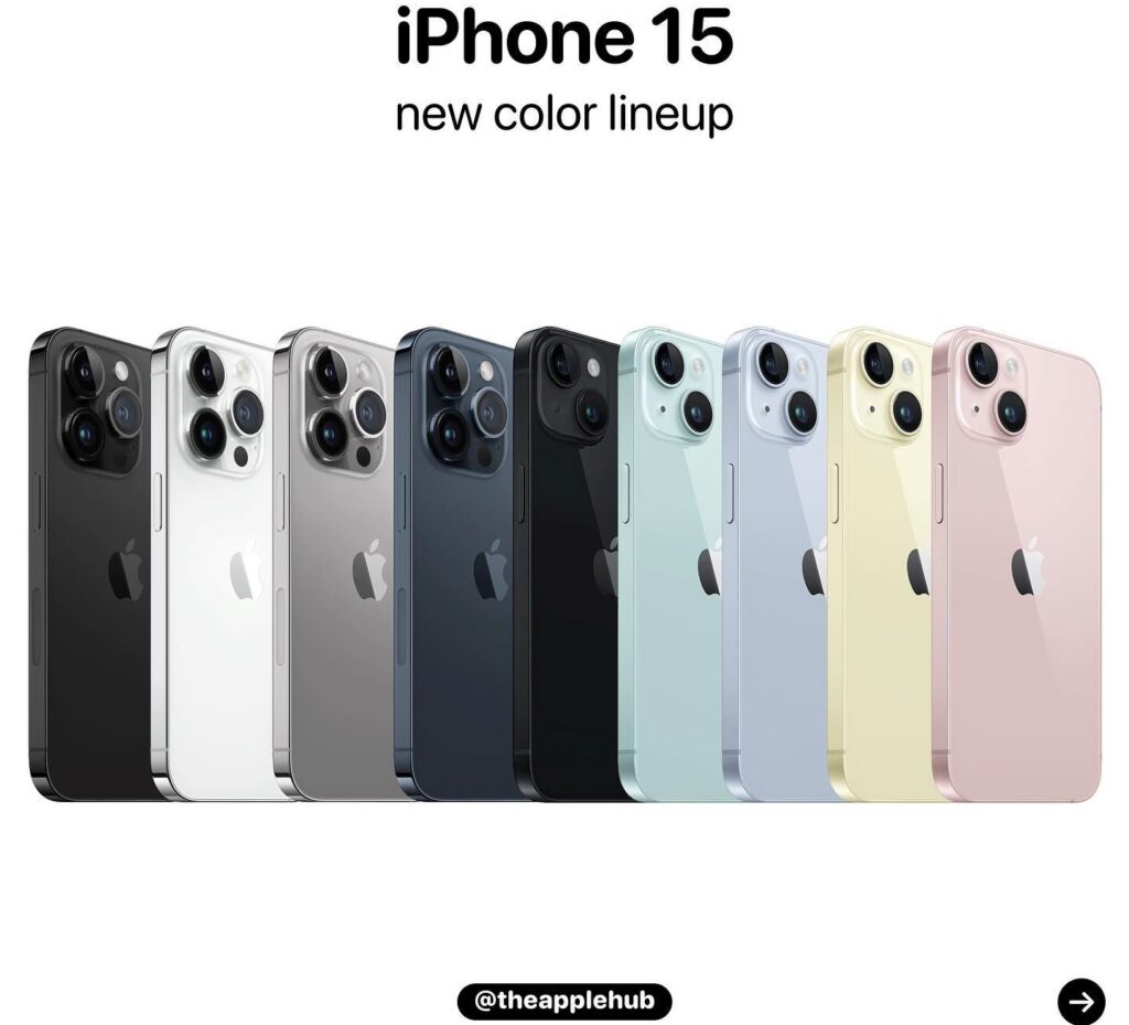iPhone15 全モデル