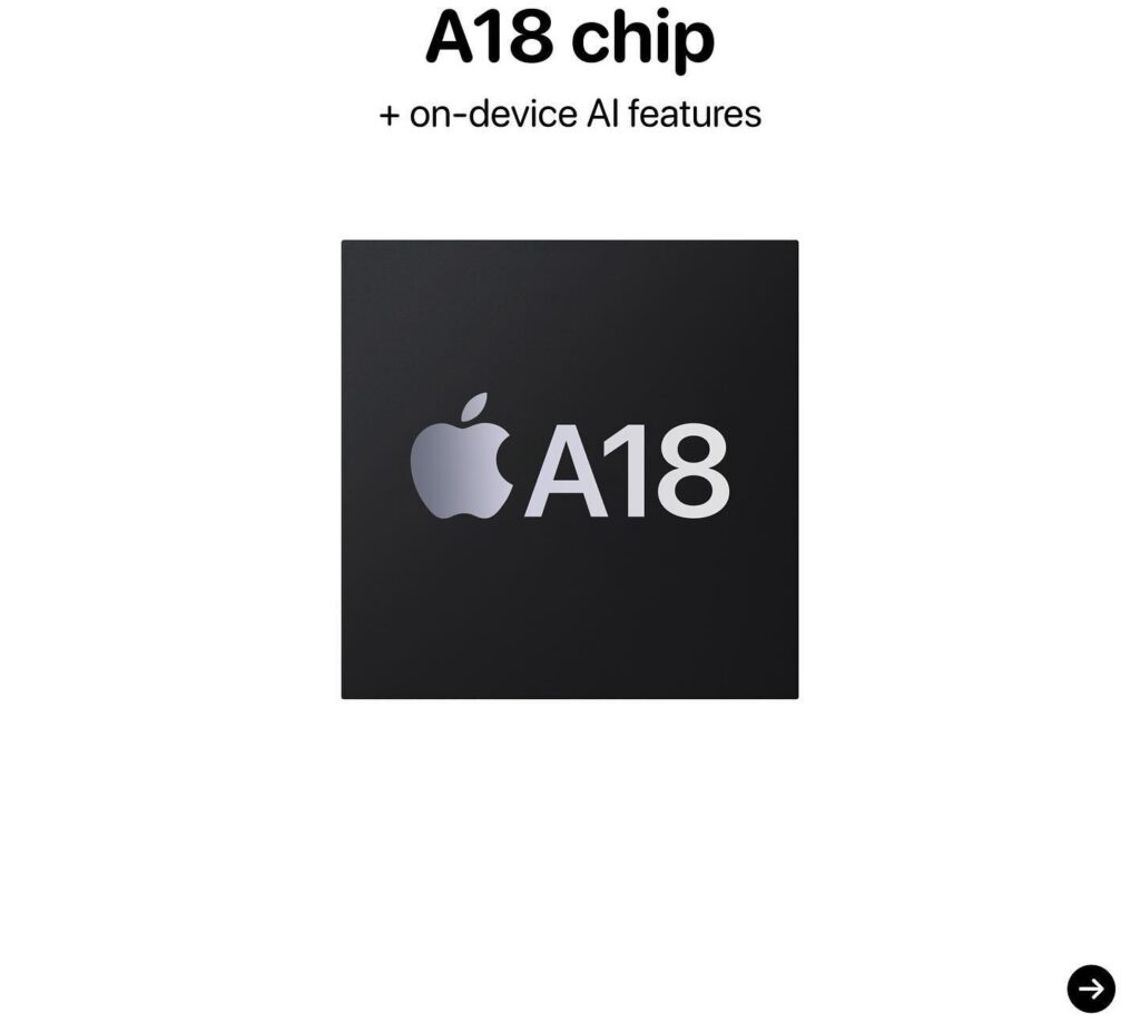 A18チップ AI性能強化