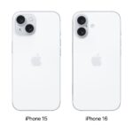 iPhone15とiPhone16の比較