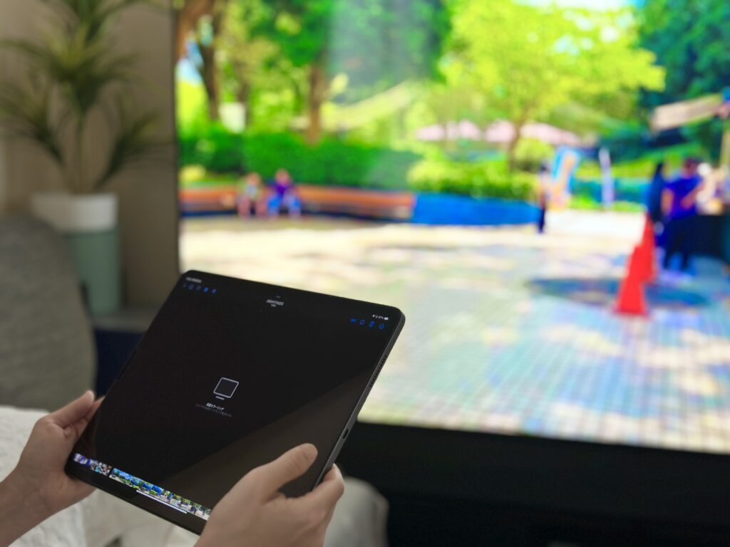 iPadのカメラロール テレビに映す