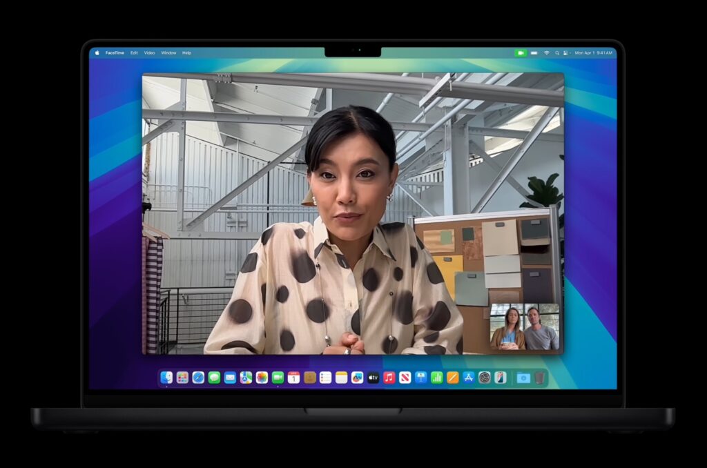 MacBook Pro CenterStagecamera