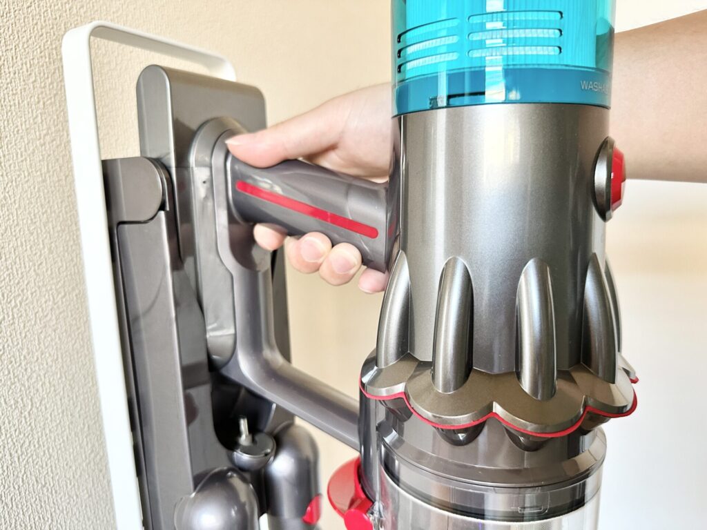 ダイソン掃除機 スタンド 脱着