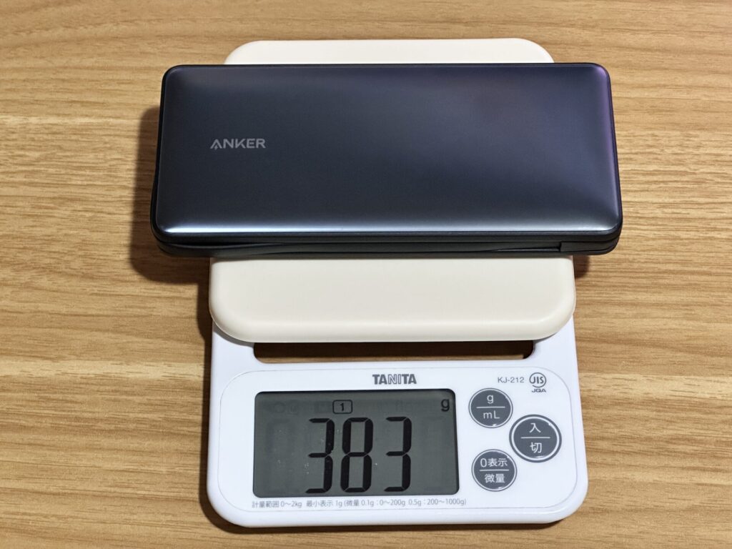 Anker Nano Power Bank 重さ