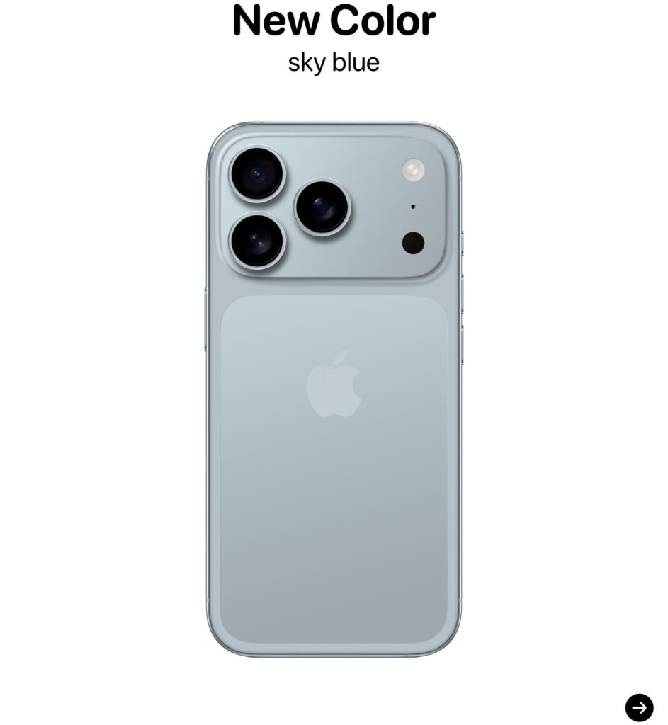 iPhone17 Pro新色