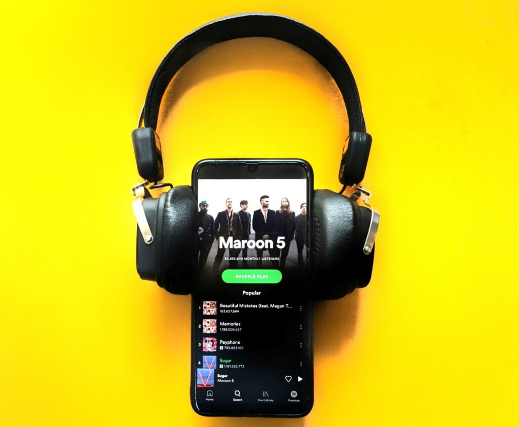 スマホと音楽アプリ