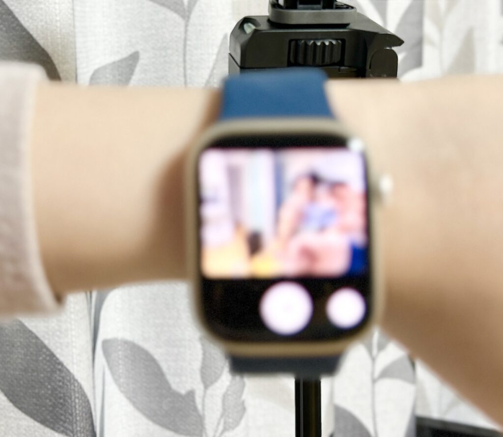 Apple Watch 撮影