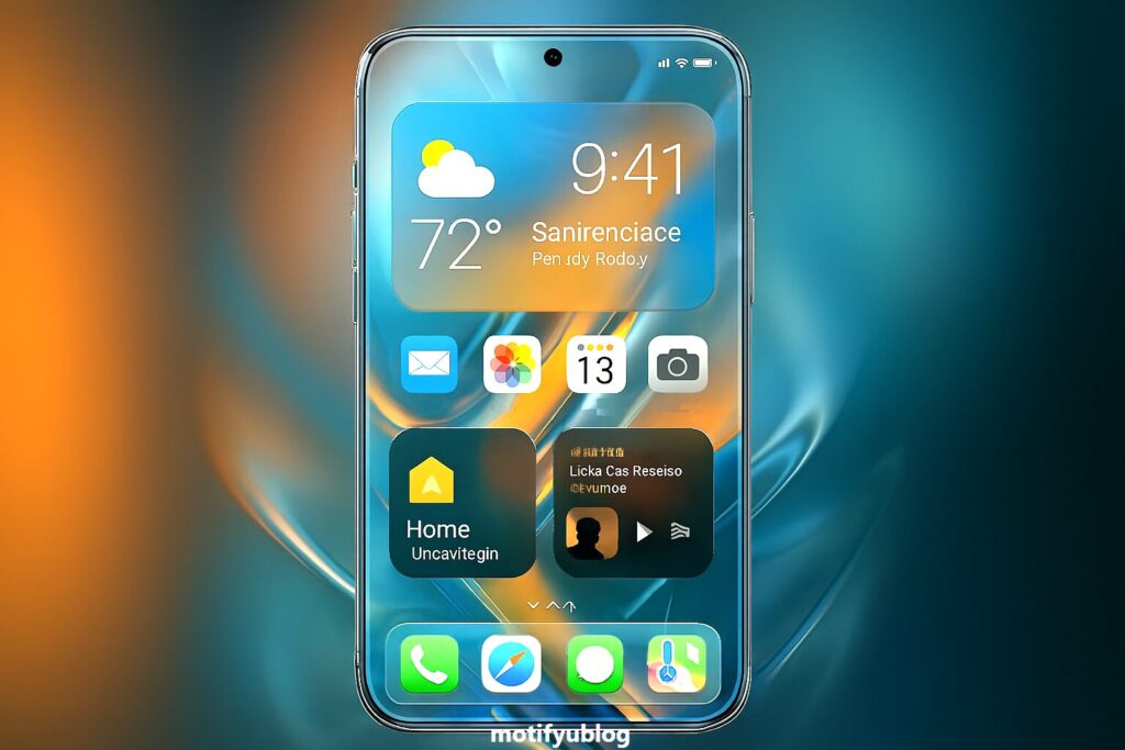 次世代iPhone 画面デザイン