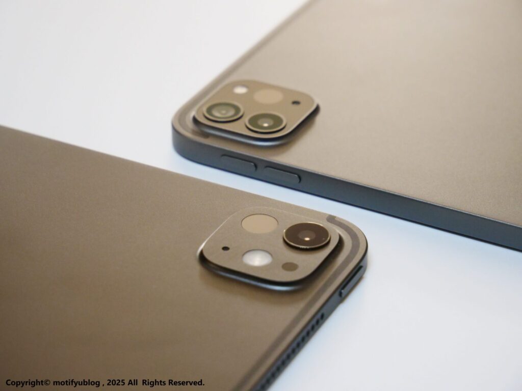 M1 M5 iPad Proカメラ比較
