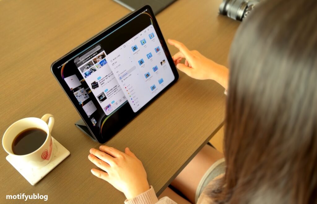 M5 iPad Pro マルチウインドウ