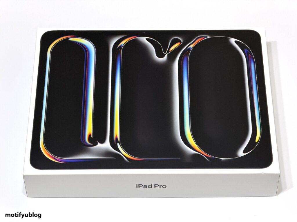 iPad Pro M5 外箱デザイン