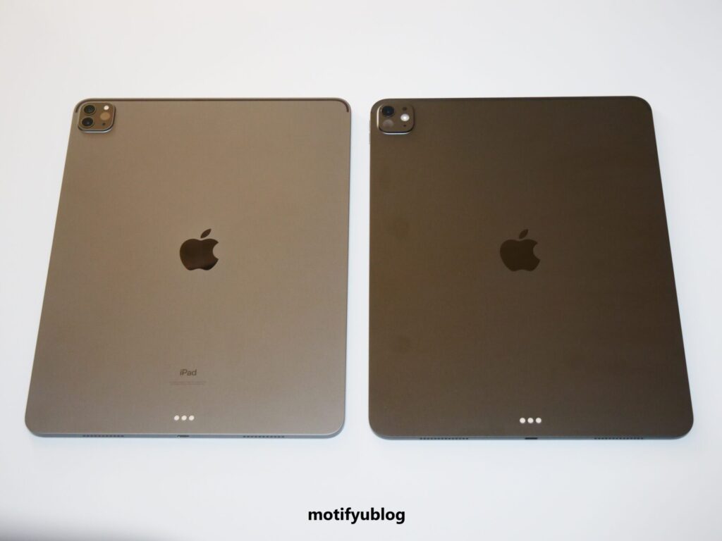 iPad Pro カラーバリエーション比較