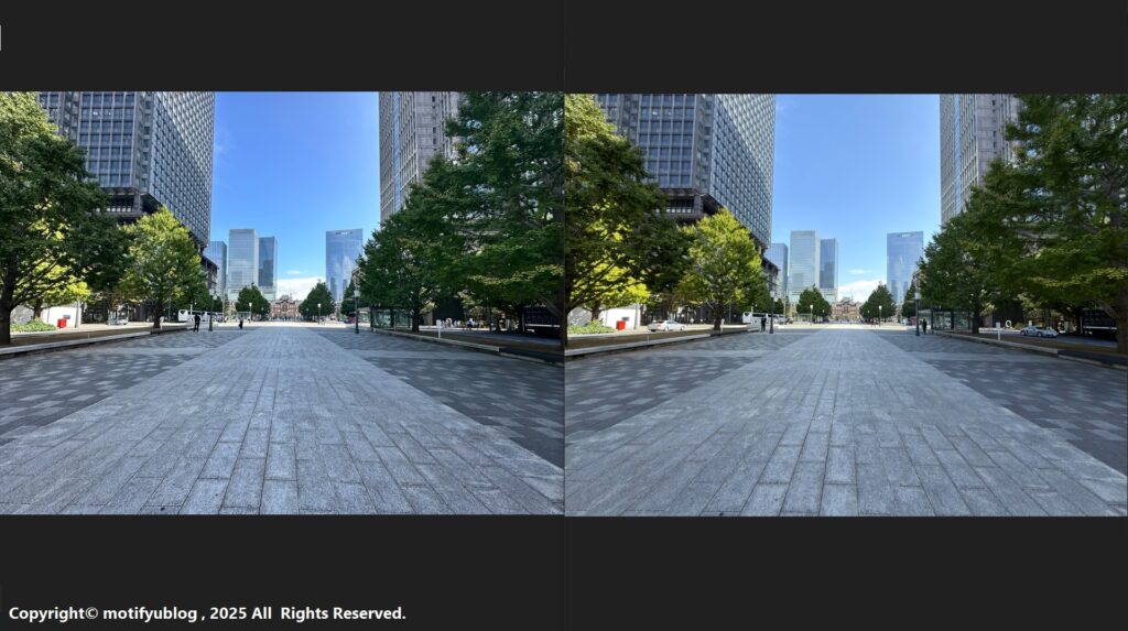 iPhone 17 ProとiPhone 14 Pro　超広角カメラ比較