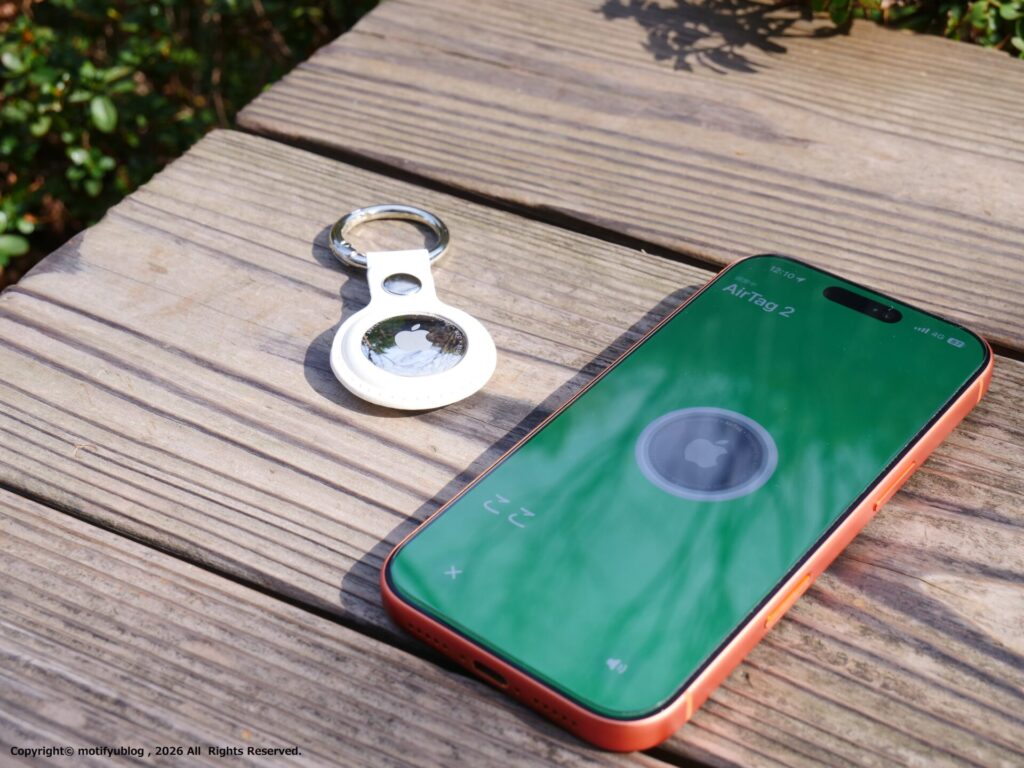 iPhone 17 ProとAirTag 第2世代