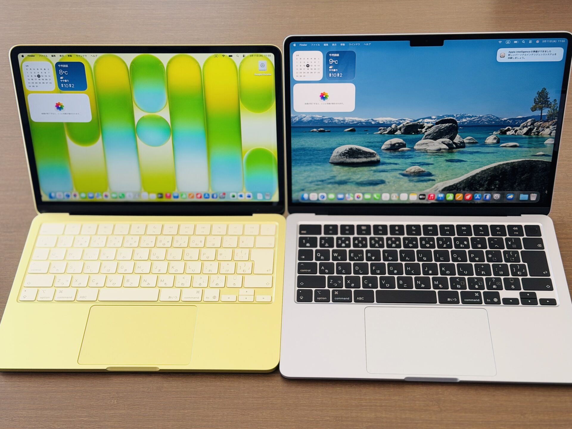 MacBook NeoとAirの違い　実機比較レビュー