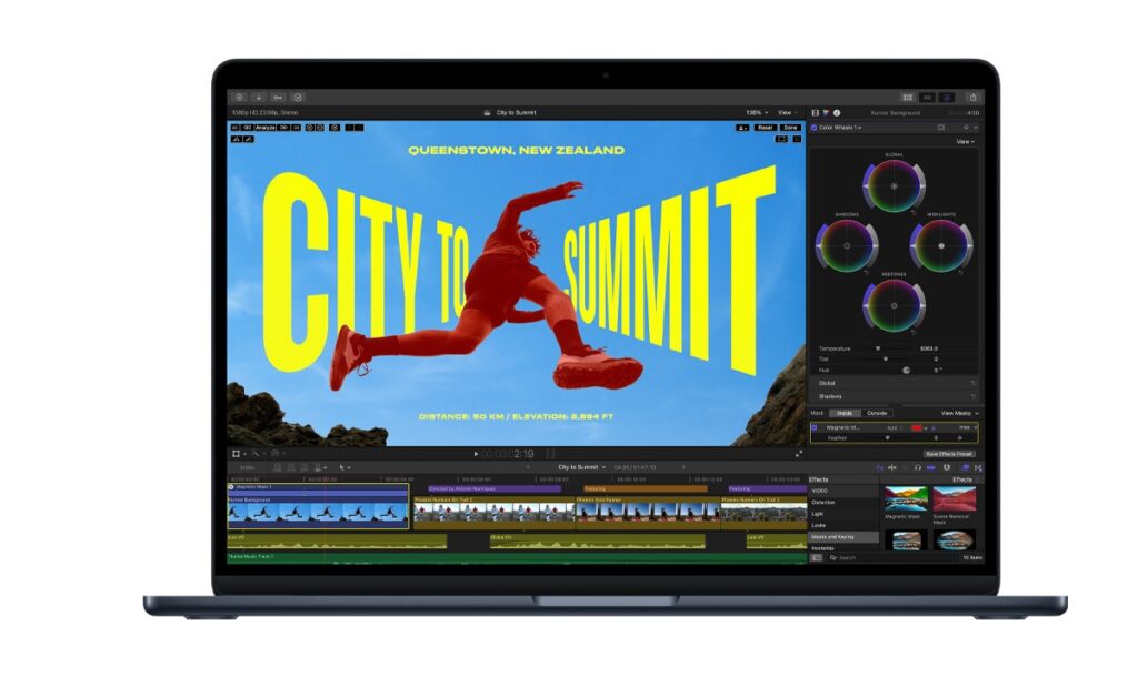 M5 MacBook Air　動画編集