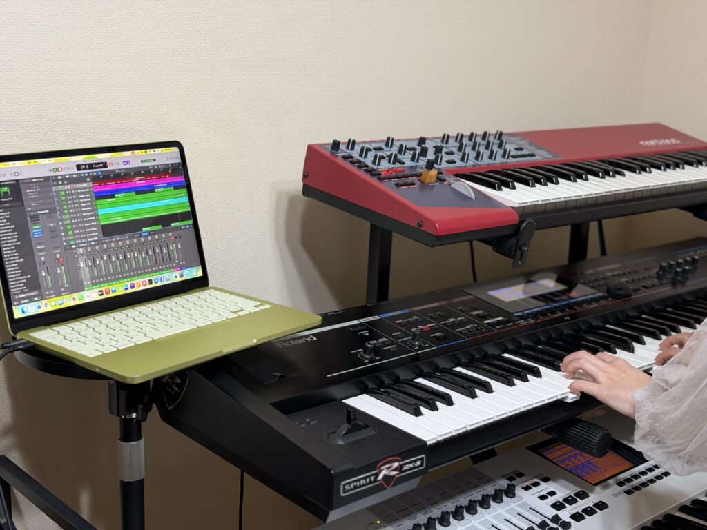 MacBook Neo 音楽制作 DAW DTM キーボード