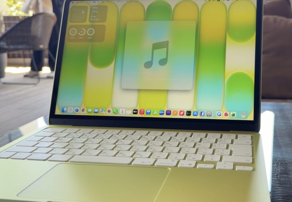 MacBook Neo 音楽