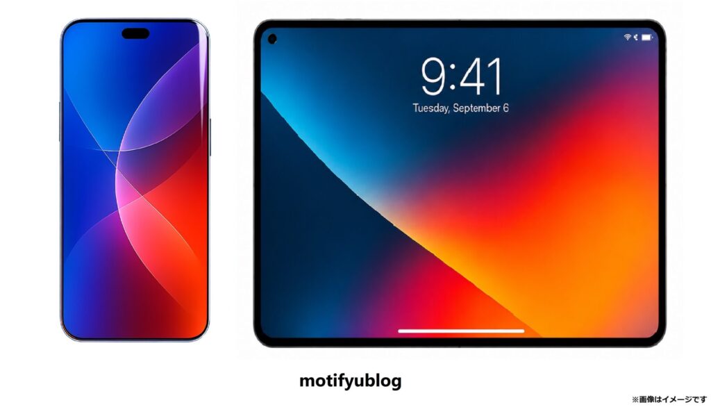 iPhone 18 Pro 折りたたみiPhone 発売日 イメージ