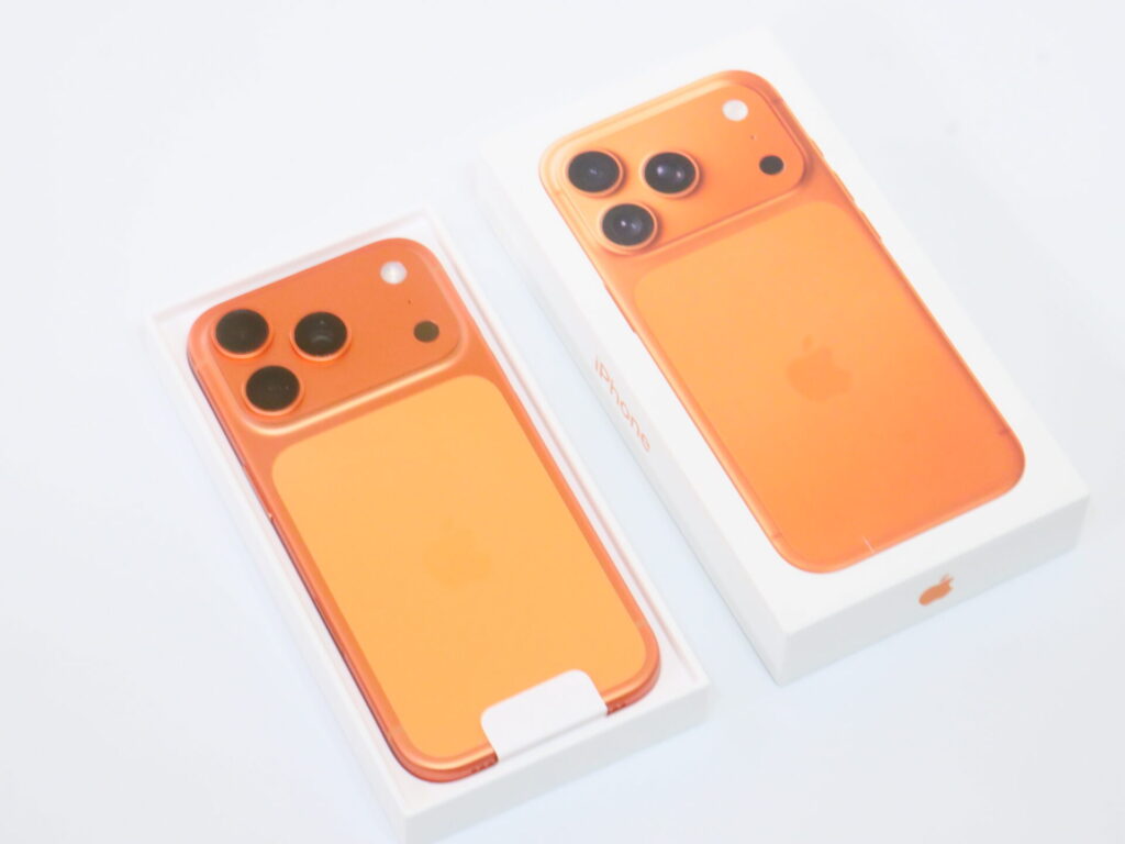 iPhone 17 Pro 購入直後